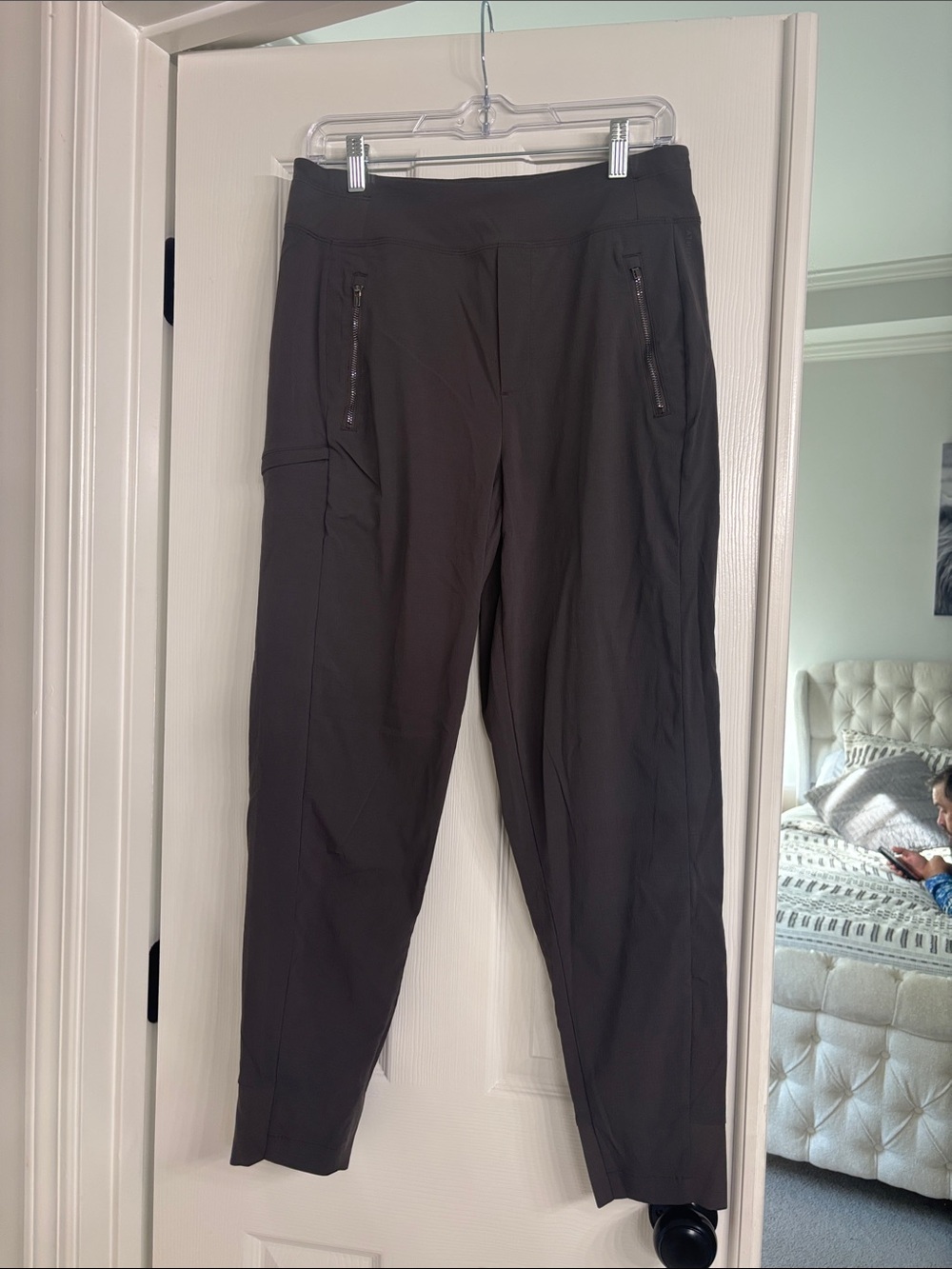 Athleta Gray High-Waist Active Leggings